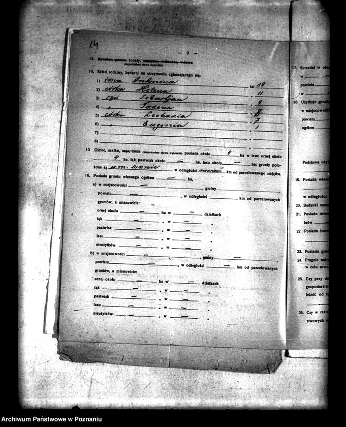 Obraz 18 z jednostki "Przymusowy wykup majątku ziemskiego Ląd na cele reformy rolnej"