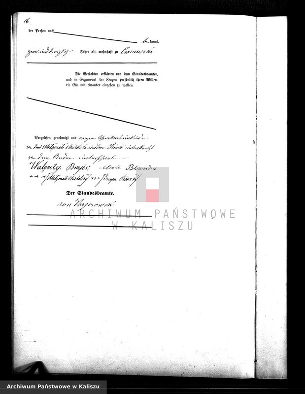 Obraz 19 z jednostki "[Księga małżeństw]"