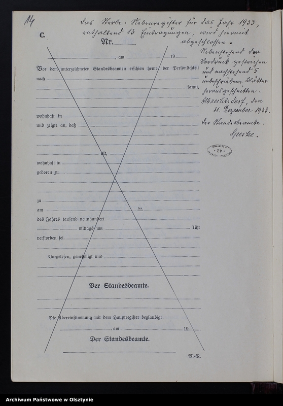image.from.unit.number "Sterbe-Neben-Register Nr 1 - 13 [ Księga zgonów - wtóropis ]"