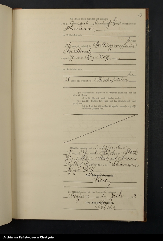 image.from.unit.number "Heiraths-Neben-Register Nr 1 - 13"
