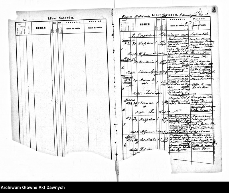 image.from.unit.number "Parafia: Gliniany. Dekanat: Gliniany. Kopie z ksiąg metrykalnych ur., śl., zg. dla całej parafii (miasto Gliniany i wsie)."