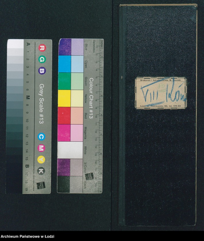 Obraz 2 z jednostki "[Skorowidz alfabetyczny milicjantów VIII-go Komisariatu Milicji Obywatelskiej]"