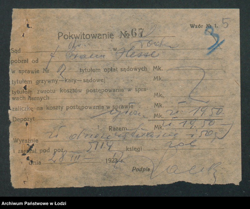 Obraz 7 z jednostki "Bracia Hesse- sprzedaż konfekcji, futer, artykułów sportowych"