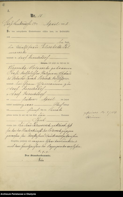image.from.unit.number "Geburts-Haupt-Register Nr 1 - 62"