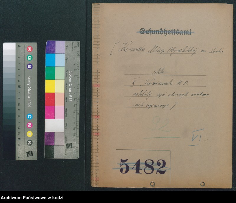 Obraz 2 z jednostki "[Akta X Komisariatu Milicji Obywatelskiej - protokoły zajść ulicznych, aresztowań i osób zaginionych]"