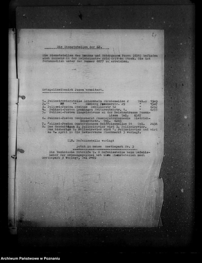 Obraz 9 z jednostki "Landratsämter, Landjahrlager, Kreisjägermeister (adresy)"