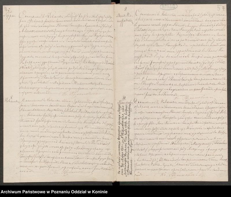 Obraz 5 z jednostki "Księga urodzeń, małżeństw, zgonów"