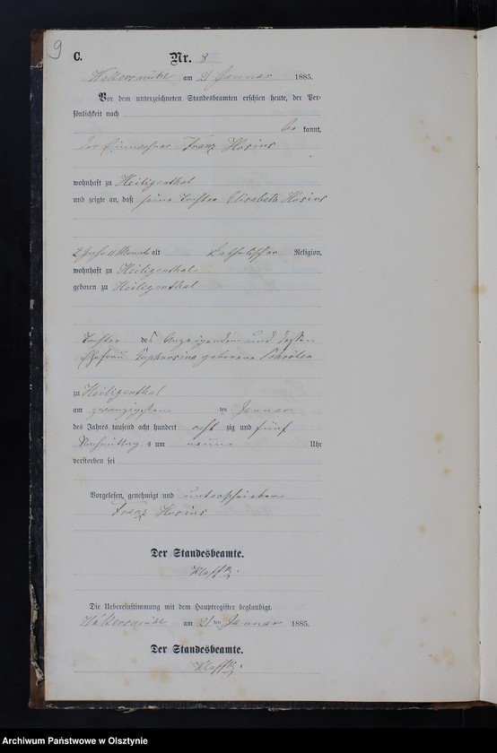 image.from.unit.number "Sterbe-Neben-Register Nr 1 - 82"