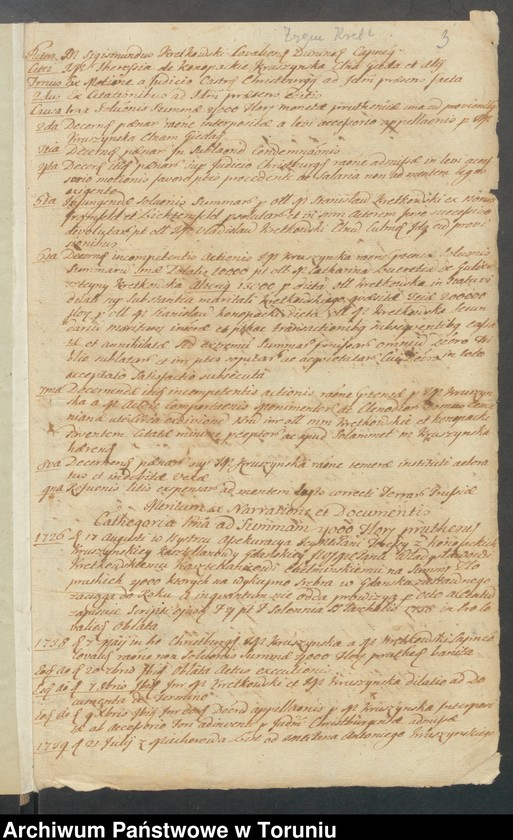 image.from.unit.number "Kretkowscy [Jan, Władysław i Zygmunt] - akta procesowe w sprawach rodzinnych, umowy małżeńskie"