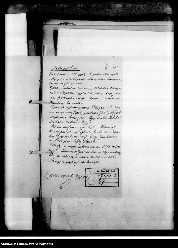 Obraz 12 z jednostki "Korespondencja i sprawozdania"