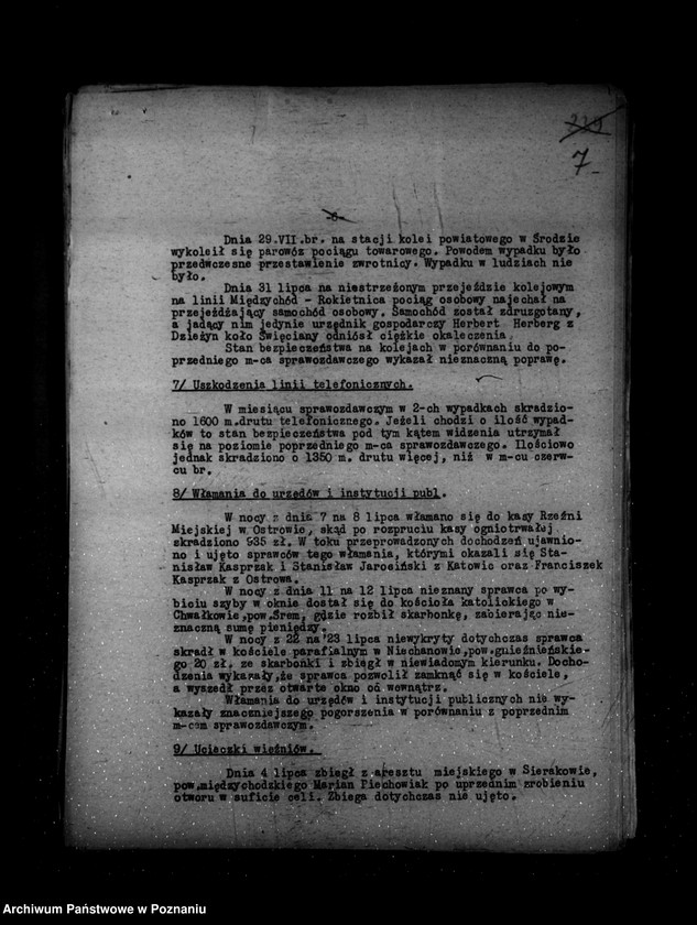 image.from.unit.number "Sprawozdania ze stanu bezpieczeństwa za miesiąc lipiec-sierpień-wrzesień 1938 r."