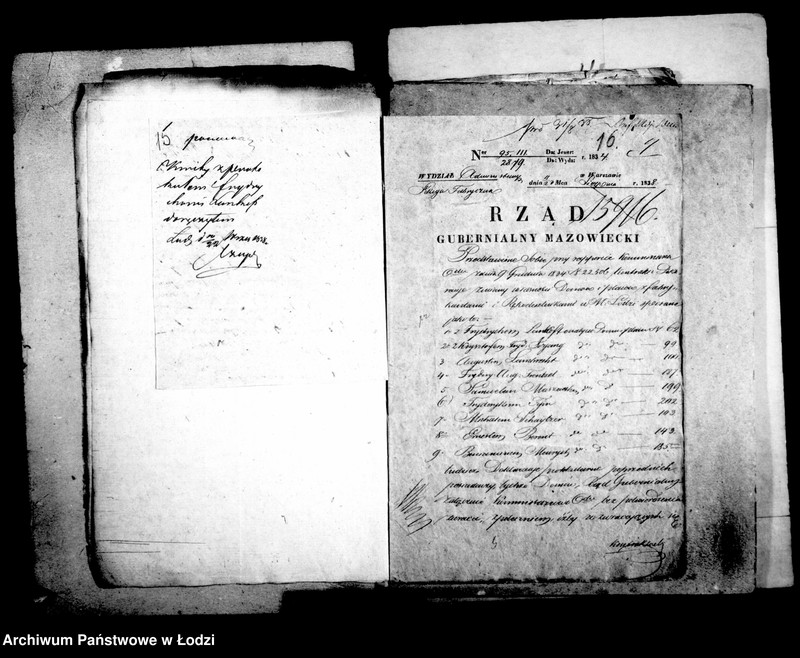 Obraz 16 z jednostki "Akta tyczące się ogólnych interesów fabrycznych i handlowych"