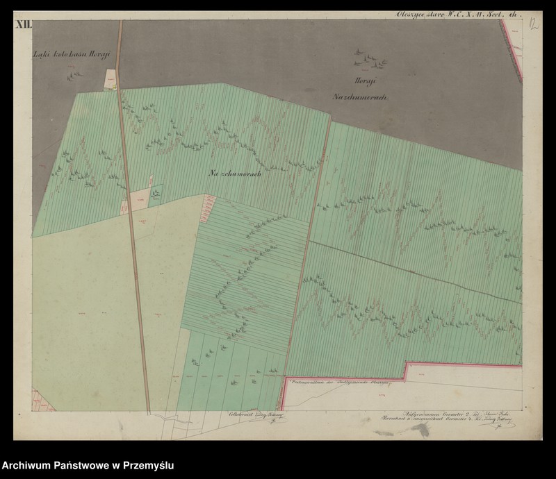 image.from.unit.number "Dorf Oleszyce Stare sammt Ortschaft Zabiala in Galizien Żółkiewer Kreis"