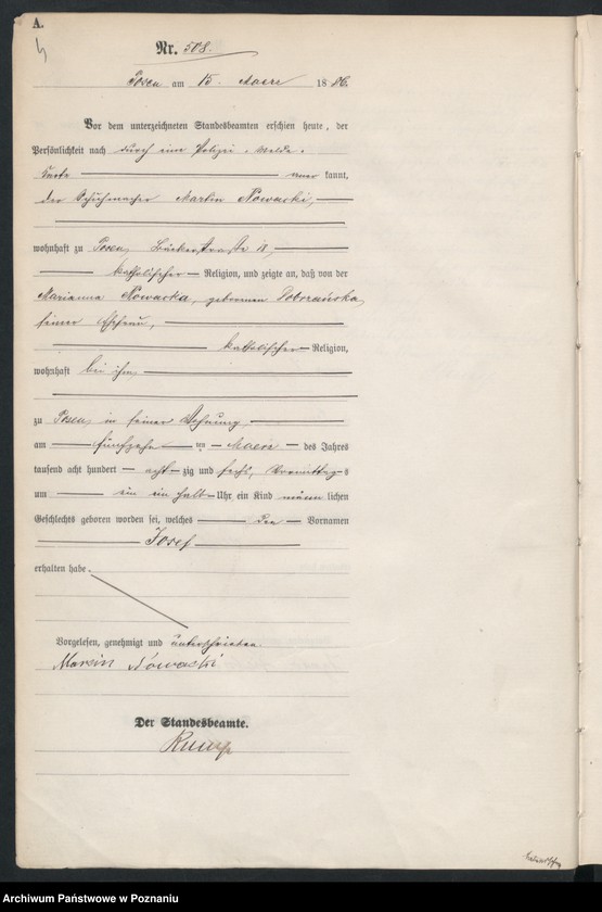 Obraz 7 z jednostki "Księga urodzeń t. II"