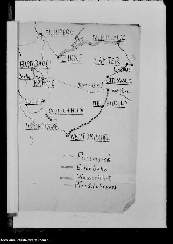 Obraz 7 z jednostki "Grossfahrt im Warthegau. Pläne und Berichte. Allgemeiner Schriftwechsel"