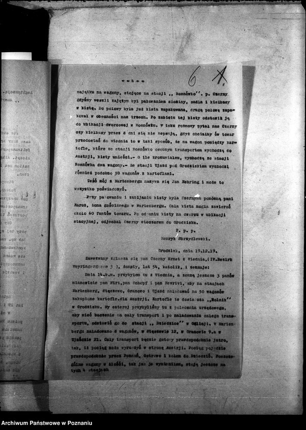 Obraz 10 z jednostki "Różne sprawy korespondencji małoznaczącej"