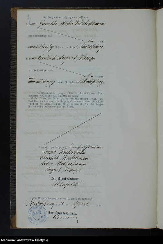 image.from.unit.number "Heiraths-Neben-Register Nr 1 - 26"