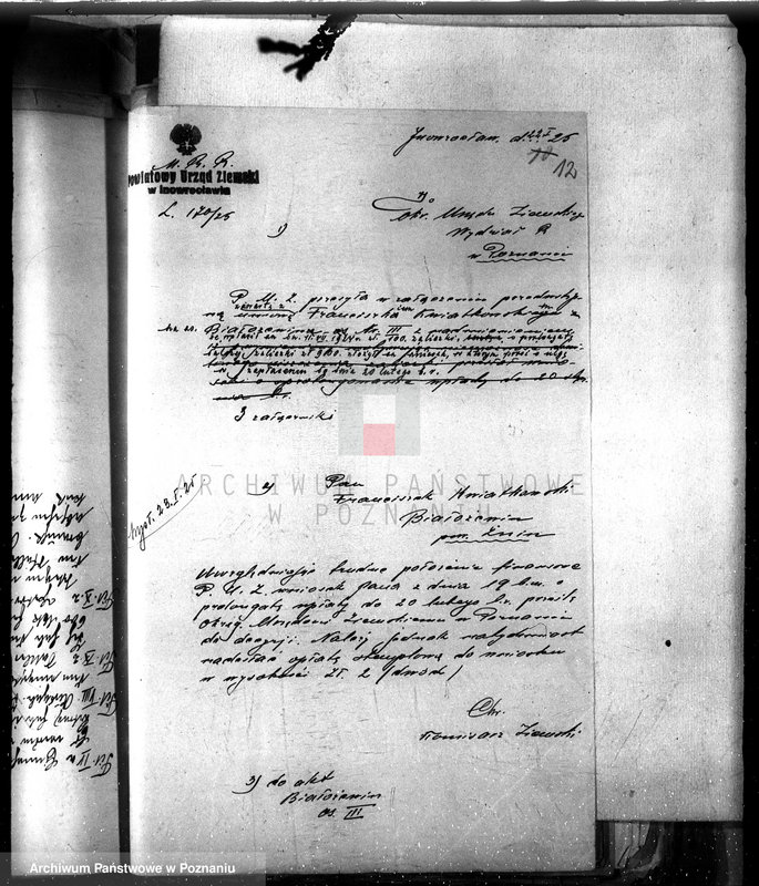 Obraz 16 z jednostki "Białowieżyn III w powiecie żnińskim osada rentowa"