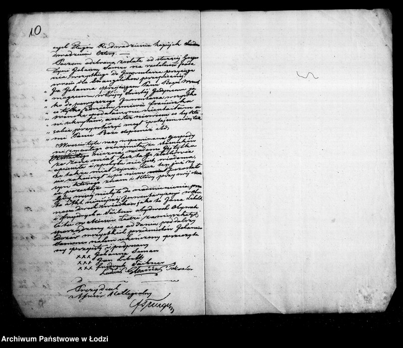 Obraz 10 z jednostki "Akta tyczące się dopełnionego spisu inwentarza pozostałości po zmarłym Franciszku Wencke"