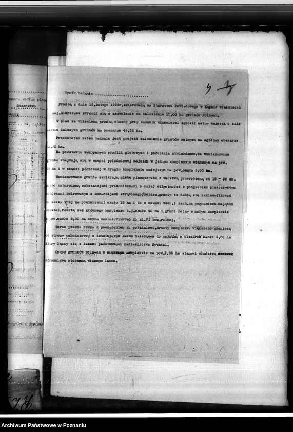 Obraz 8 z jednostki "Las majętności Gierczyce powiatu kępińskiego"