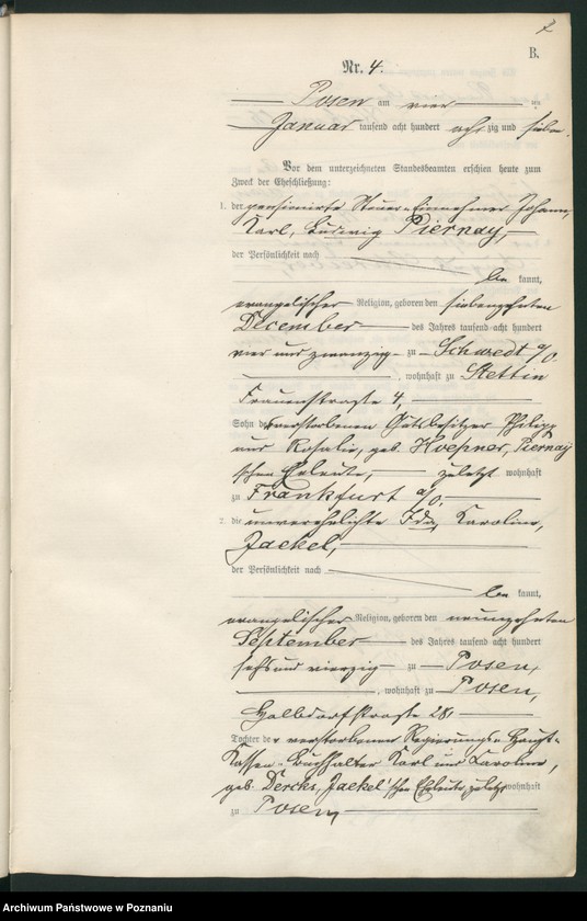 Obraz 10 z jednostki "Księga małżeństw t. I"