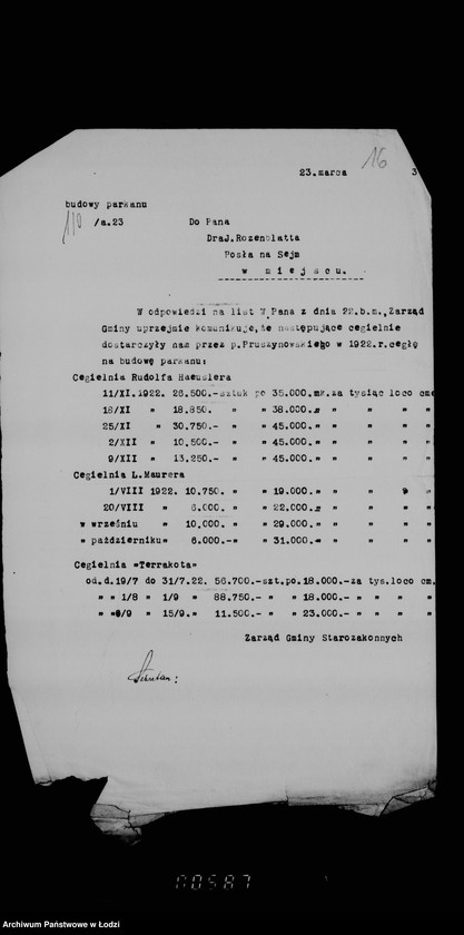 Obraz 18 z jednostki "Bud[owa] park[anu]"