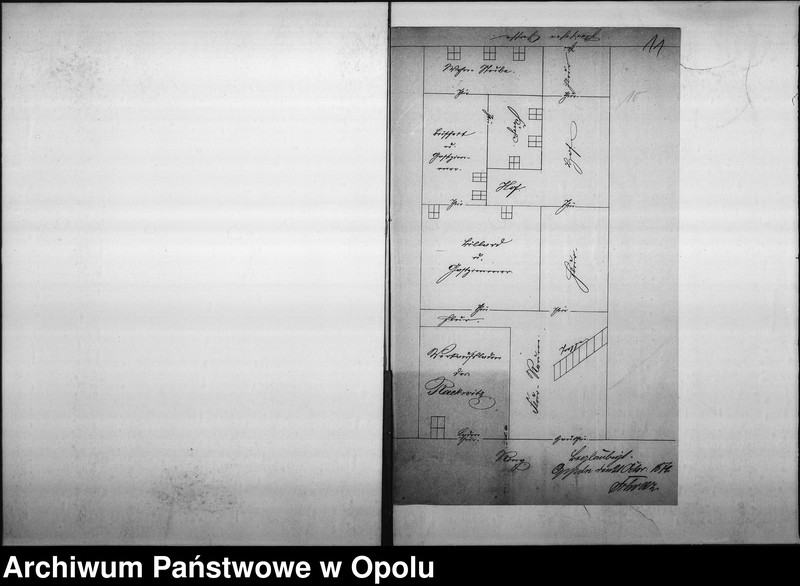 Obraz 13 z jednostki "Acta des Magistrats zu Oppeln betreffend die Schankanlage in dem Ringhause No 13"