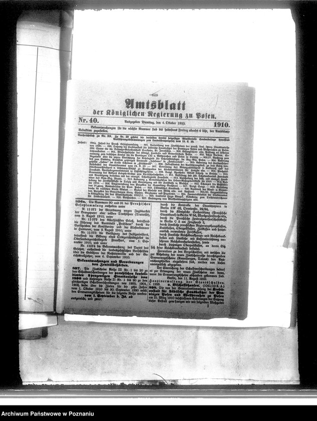 Obraz 5 z jednostki "Die Bildung der Draenagegenossenschaft Czekowice powiat Jarocin"