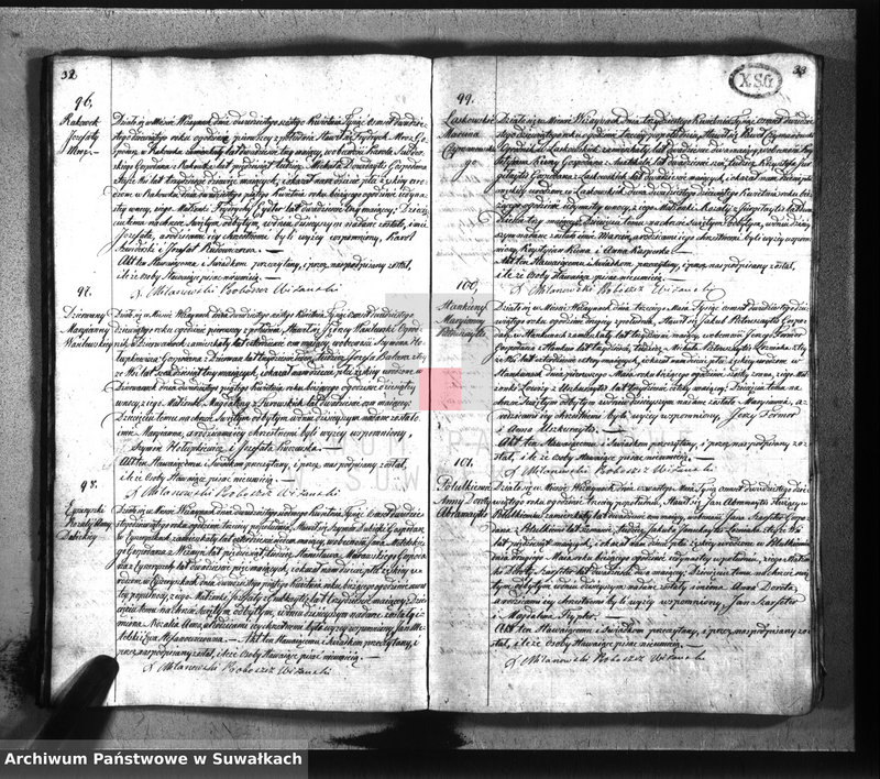 image.from.unit.number "Duplikat parafij wiżaynskiey z roku 1829"