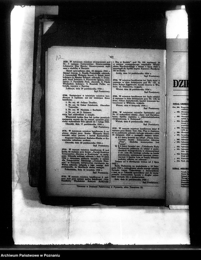 Obraz 15 z jednostki "Bildung einer Draenage-Genossenschaft in Schadlowitz im Kreise Inowrazlaw /Szadłowice powiat inowrocławski/"