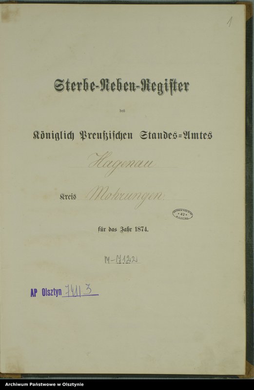 image.from.unit.number "Sterbe-Neben-Register Nr 1 - 13"