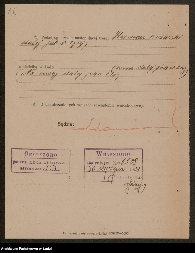 Obraz 18 z jednostki "Herman Widawski- sprzedaż manufaktury"