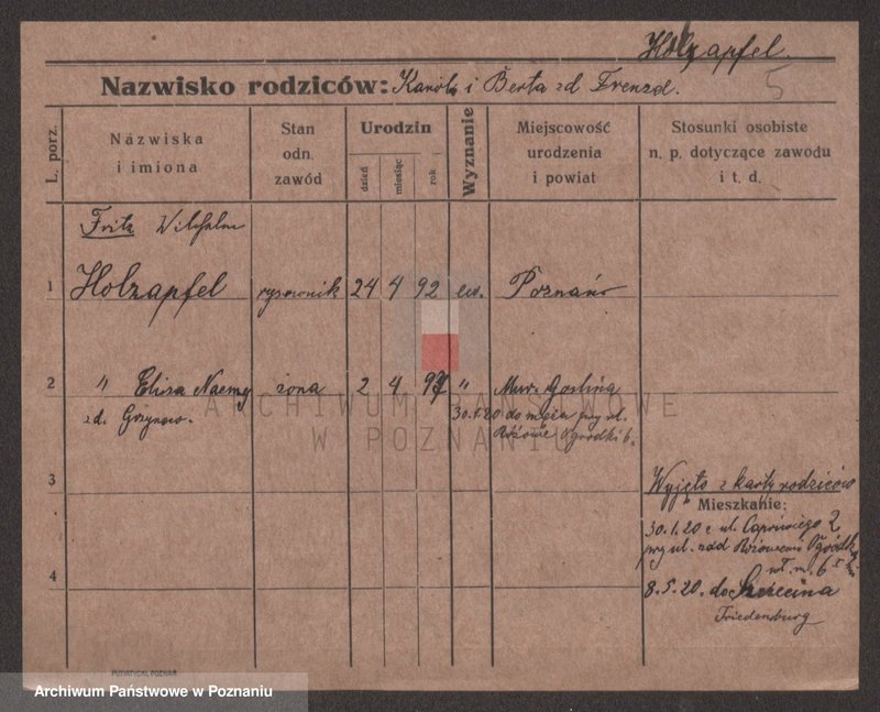 Obraz 5 z jednostki "Holzapfel - Hominski"