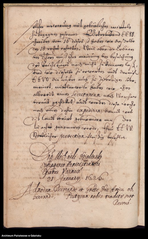 image.from.unit.number "Liber Missivarum Anni 1626 [na luźnych kartach regesty listów z okresu 8.I - 27.V]"