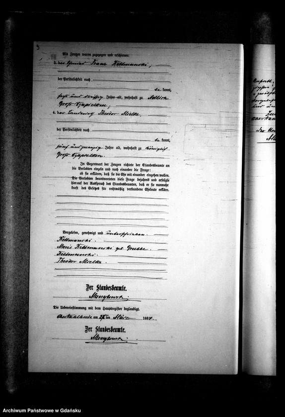 Obraz 8 z jednostki "Księga małżeństw"