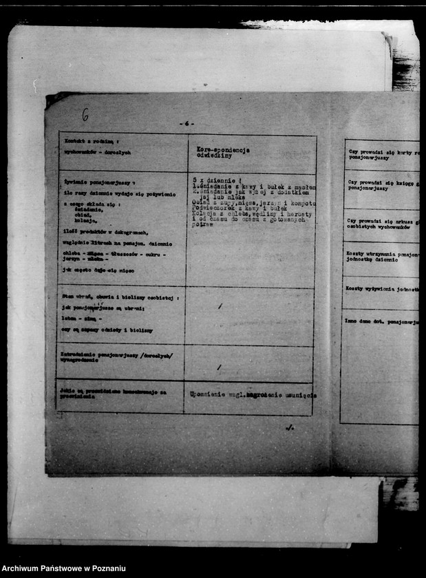 Obraz 11 z jednostki "/Sprawozdanie z lustracji zakładów opiekuńczych/"