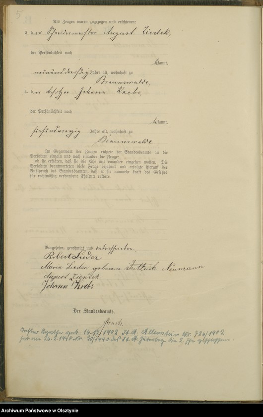 image.from.unit.number "Heiraths-Haupt-Register Nr 1 - 15"