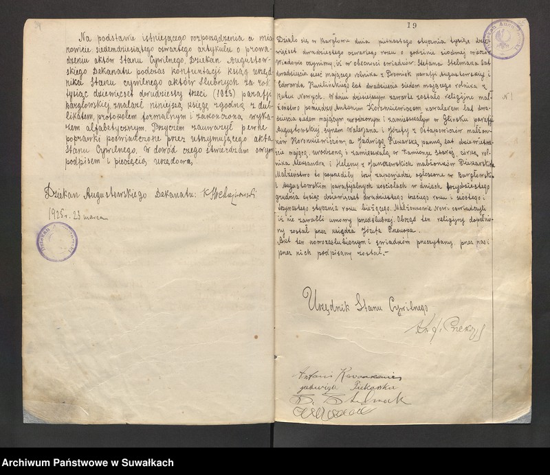 image.from.unit.number "[Księga akt małżeństw parafii rzymskokatolickiej w Bargłowie Kościelnym z lat 1923-1935]"