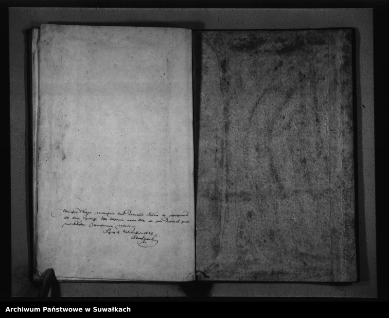 image.from.unit.number "Duplikat Akt Urzędnika Stanu Cywilnego Sekty Filiponów Gminy Berzniki Urodzonych, Umarłych i Zaślubionych za Rok 1850"