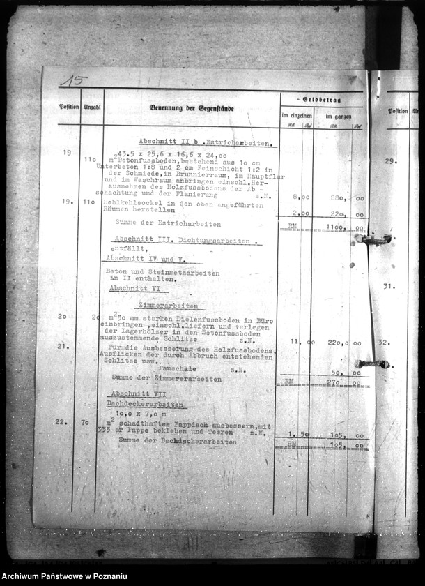 Obraz 19 z jednostki "Dienststellen der Polizei, Waffenmeisterei in Leslau"