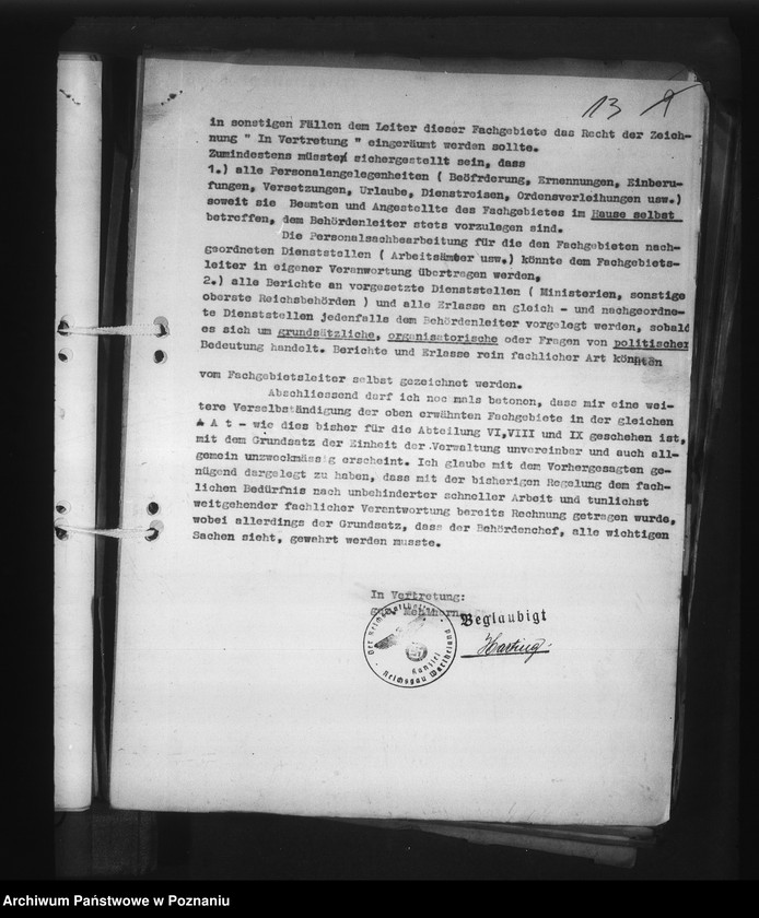 Obraz 17 z jednostki "Aufbau und Zuständigkeit der verschiedenen Verwaltungszweige. Arbeit"