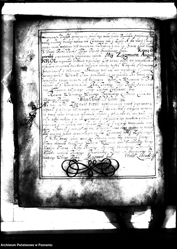 Obraz 12 z jednostki "Or. Rada miasta Poznania nadaje bractwu budniczemu nowy statut, składający się z 35 paragrafów."