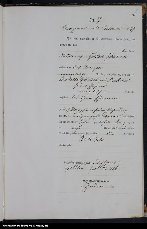 image.from.unit.number "Geburts-Haupt-Register Nr 1 - 42"