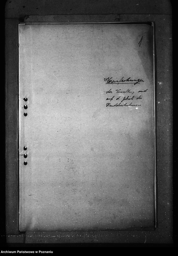 Obraz 5 z jednostki "Vereinfachungen der Verwaltung und auf dem Gebiete des Handelsschulwesens"