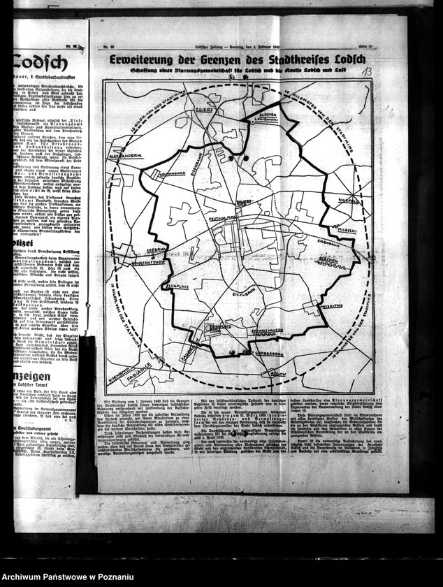 Obraz 17 z jednostki "Problem przestrzennego zabudowania Łodzi"