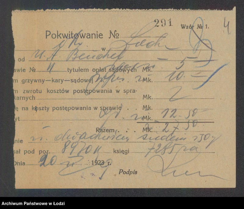 Obraz 6 z jednostki "Abram Uryn Bendzel- sklep spożywczy"