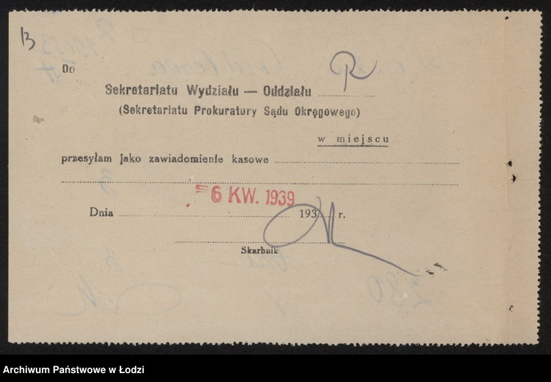 Obraz 15 z jednostki "Moszek Goldberg – wyrób towarów bawełnianych"