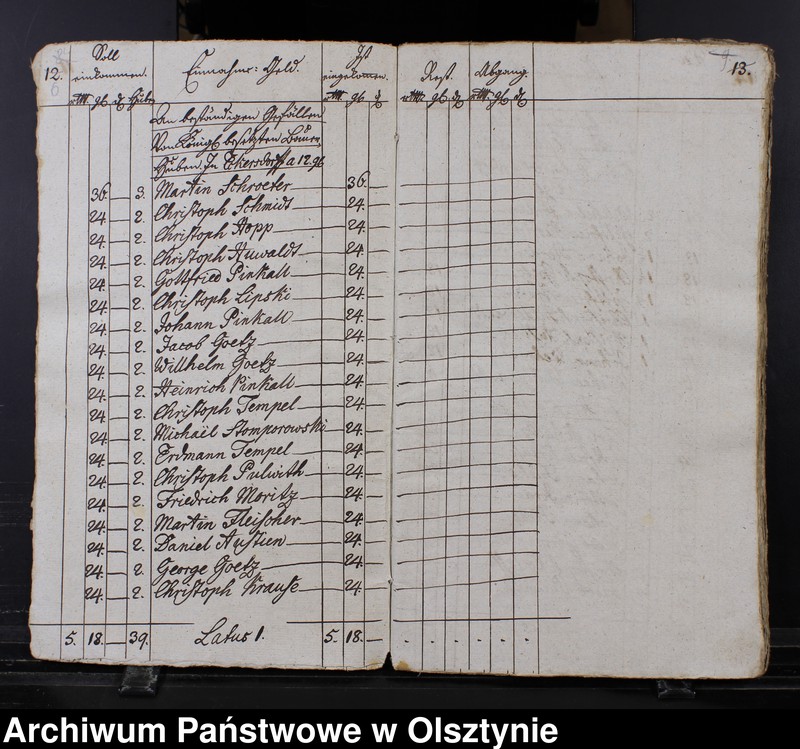 image.from.unit.number "Jahr Kirchen Rechnung aller Einnahme und Ausgabe, wie auch Bau-Rechnung"