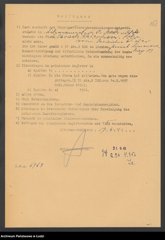 Obraz 12 z jednostki "Moszek Federman – sklep kolonialny spożywczy"