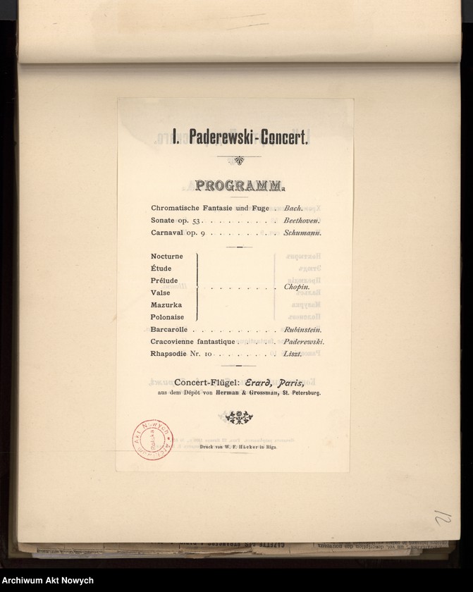 image.from.unit.number "I. J. Paderewski. Programmes de la tournée en Russie oraz w Królestwie Polskim, W. Brytanii, Niemczech, Francji i Hiszpanii. Programy koncertów; Programy z lat 1893-1898 i 1900-1902 - są w drugiej części tomu"